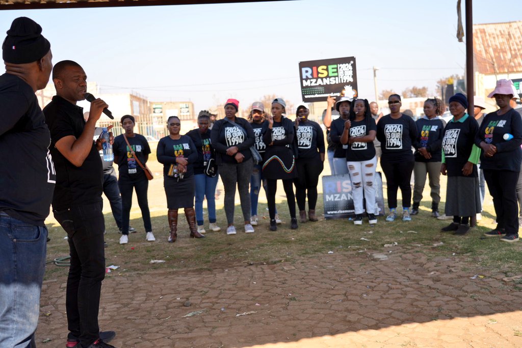 Rise Mzansi tours Orange Farm