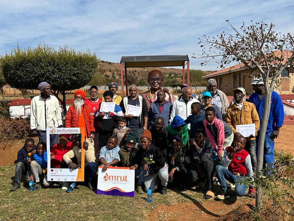 Orange Farm youth plant 67 trees at Tolstoy Farm