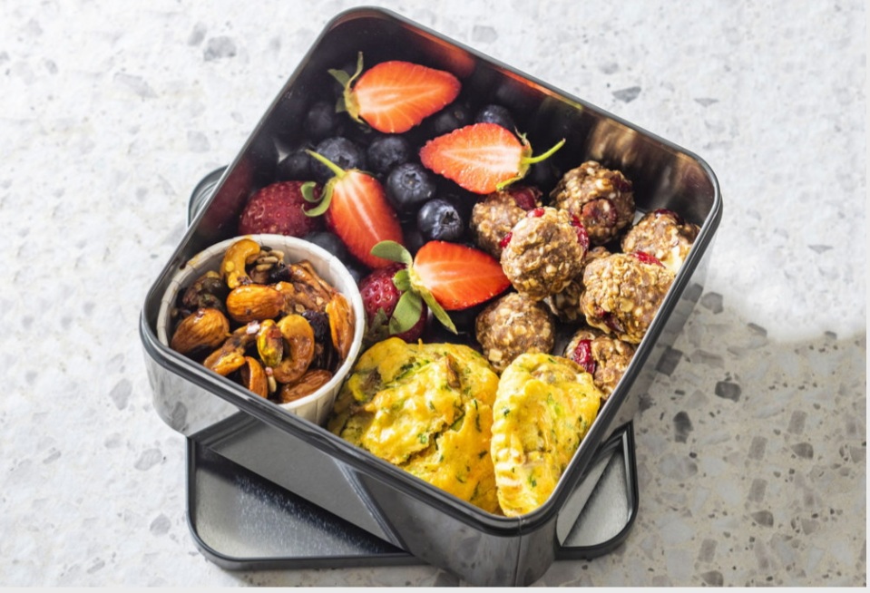 Snack attack: Chocolate  cranberry protein balls