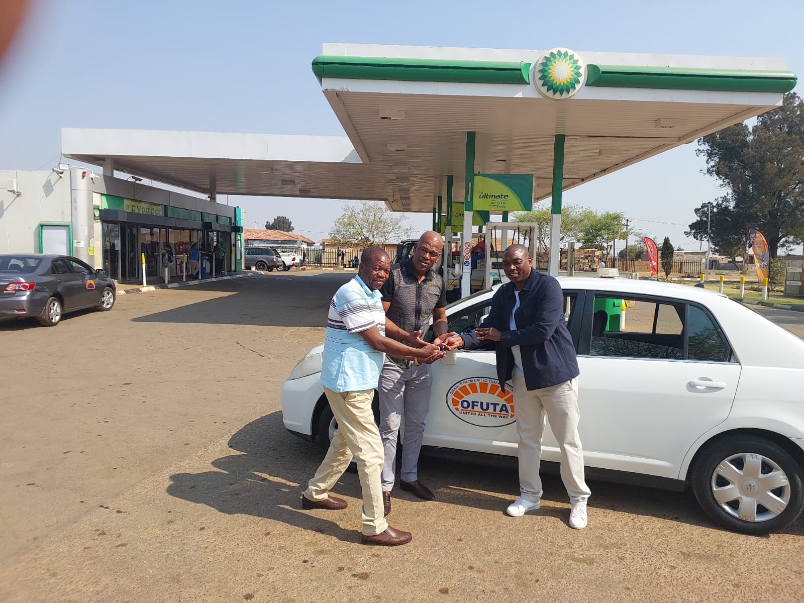 Ext 3 BP garage donates patrol vehicle to OFUTA