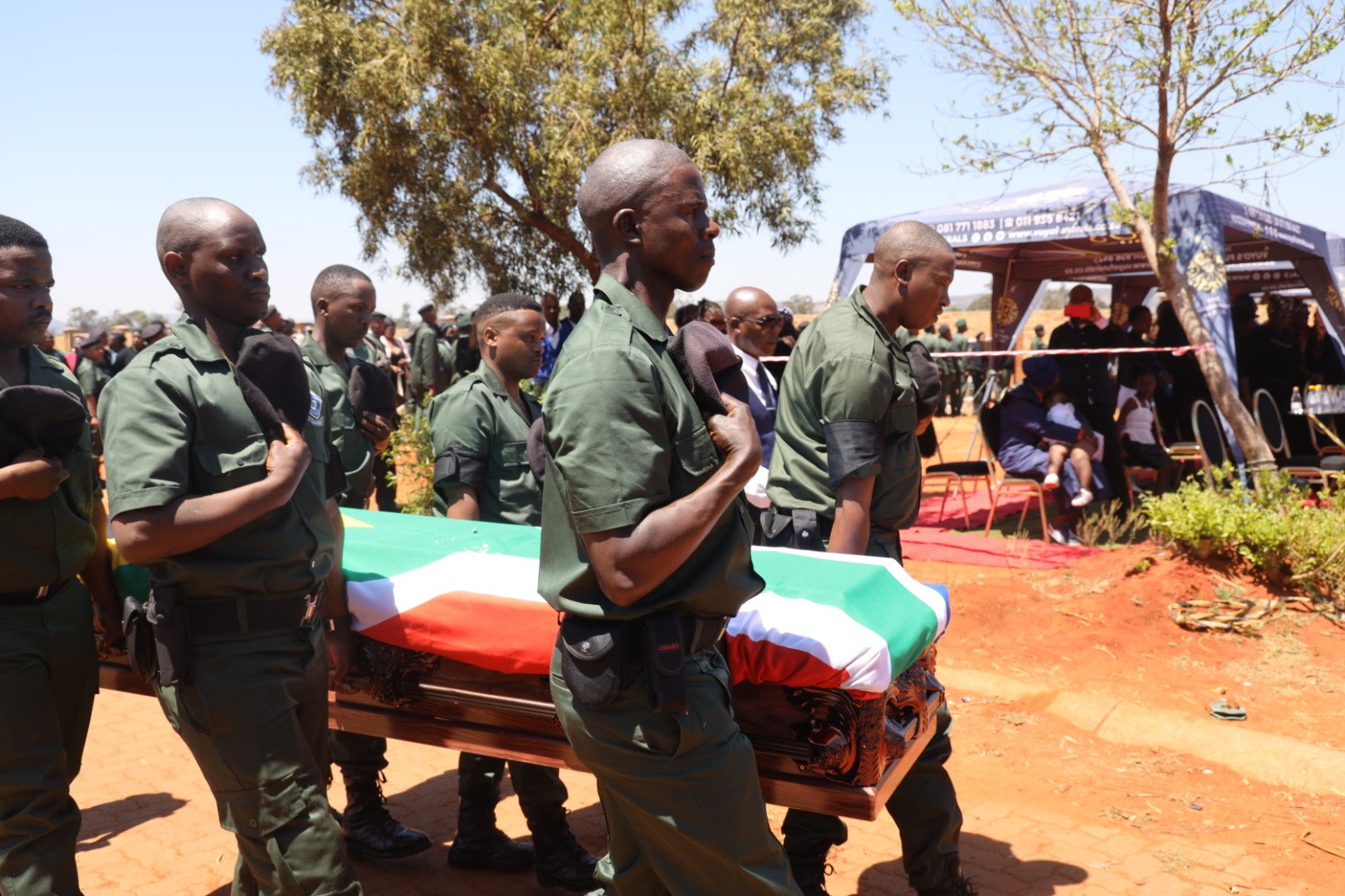 [Captured in Images]: The farewell of the esteemed Crime Prevention Warden, Jabulani Gininda