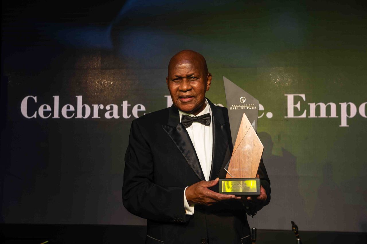 Dr. Kaizer Motaung celebrated in grand style and officially inducted into the South African Hall of Fame