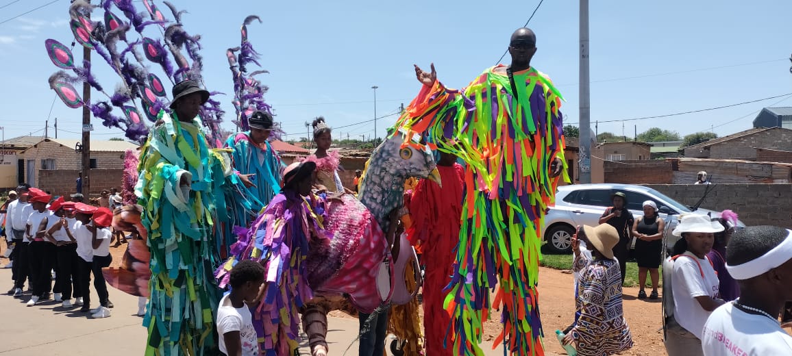 Carnival extravaganza transforms Orange Farm into a colourful rainbow haven