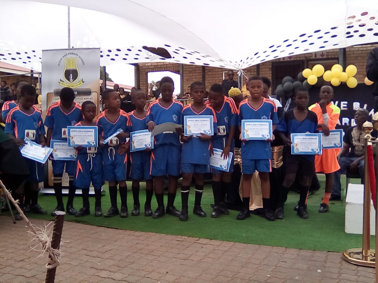 Steve Biko Primary celebrates outstanding achievements in sports and academics