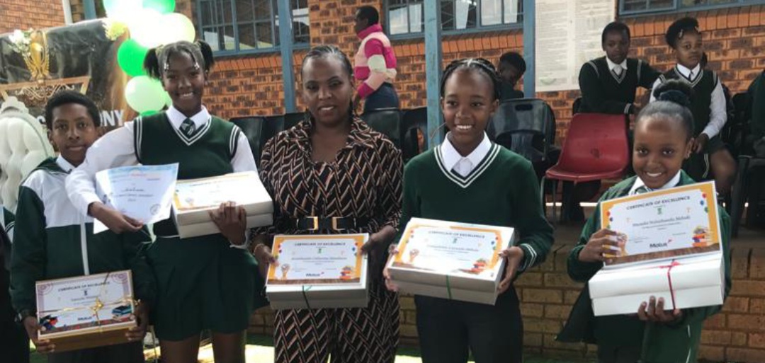 Outstanding achievers honoured at Rekgutlile Primary