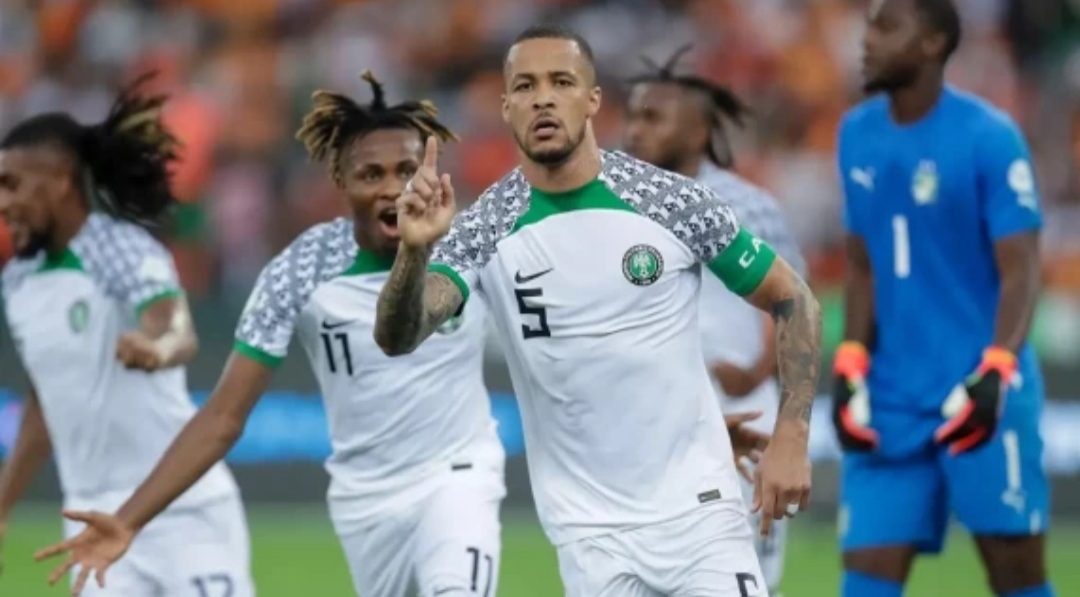 William Troost-Ekong scores penalty in Nigeria victory over Ivory Coast at AFCON