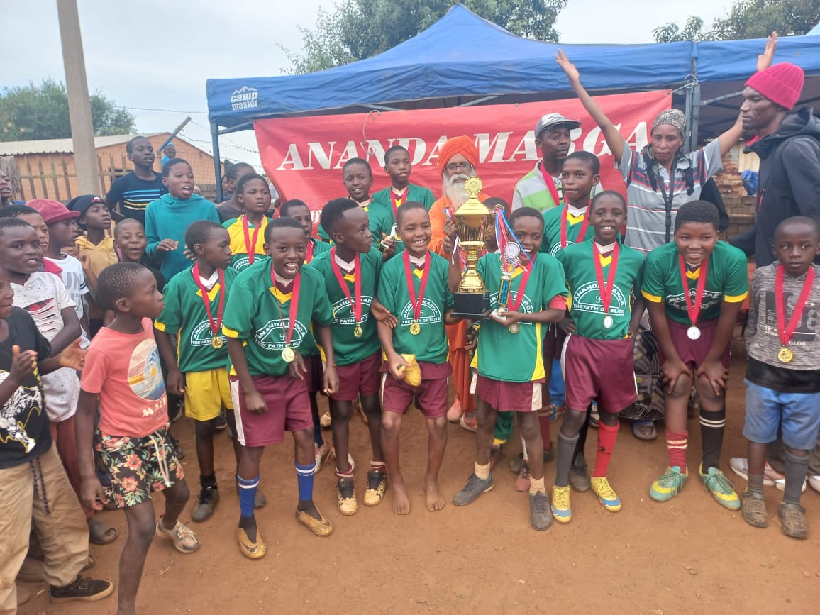 Soul Train FC steams to victory as champions of the Ananda Marga tournament