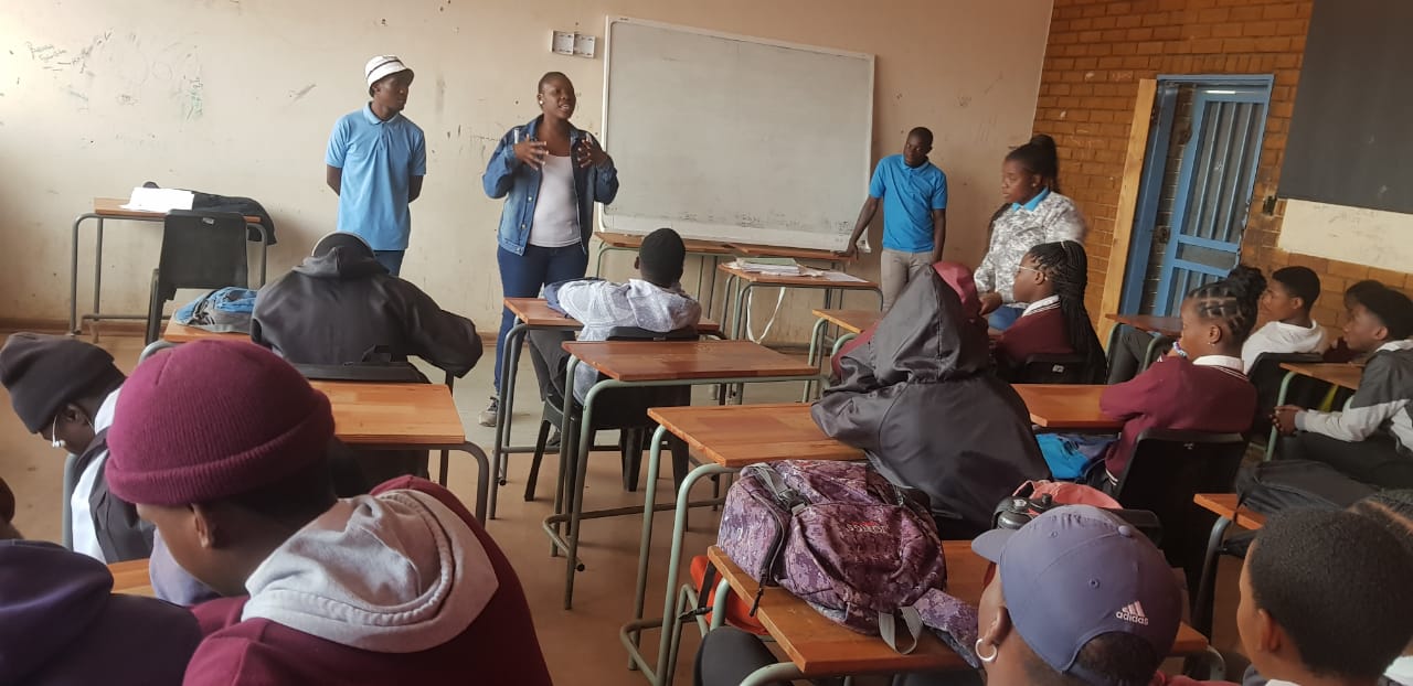 Esididini raises awareness on GBV at Aha-Thuto Secondary
