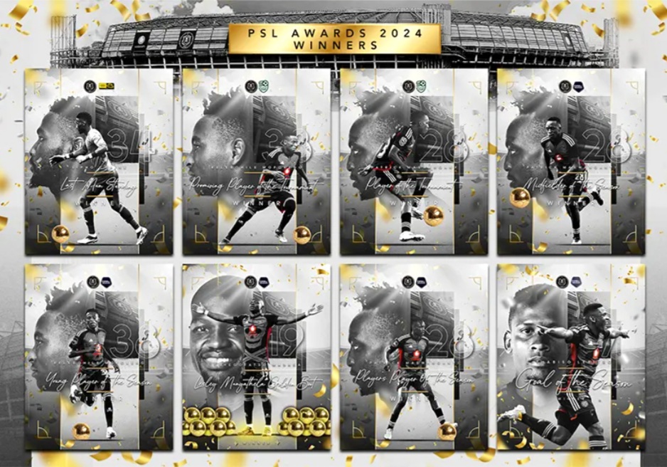 Orlando Pirates shine at the 2023/24 Premier Soccer League Awards