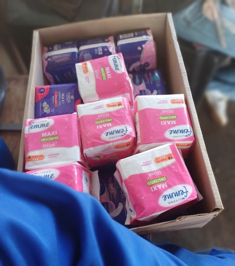 Orange Farm Library empowers girls in Women’s Month with essential donation