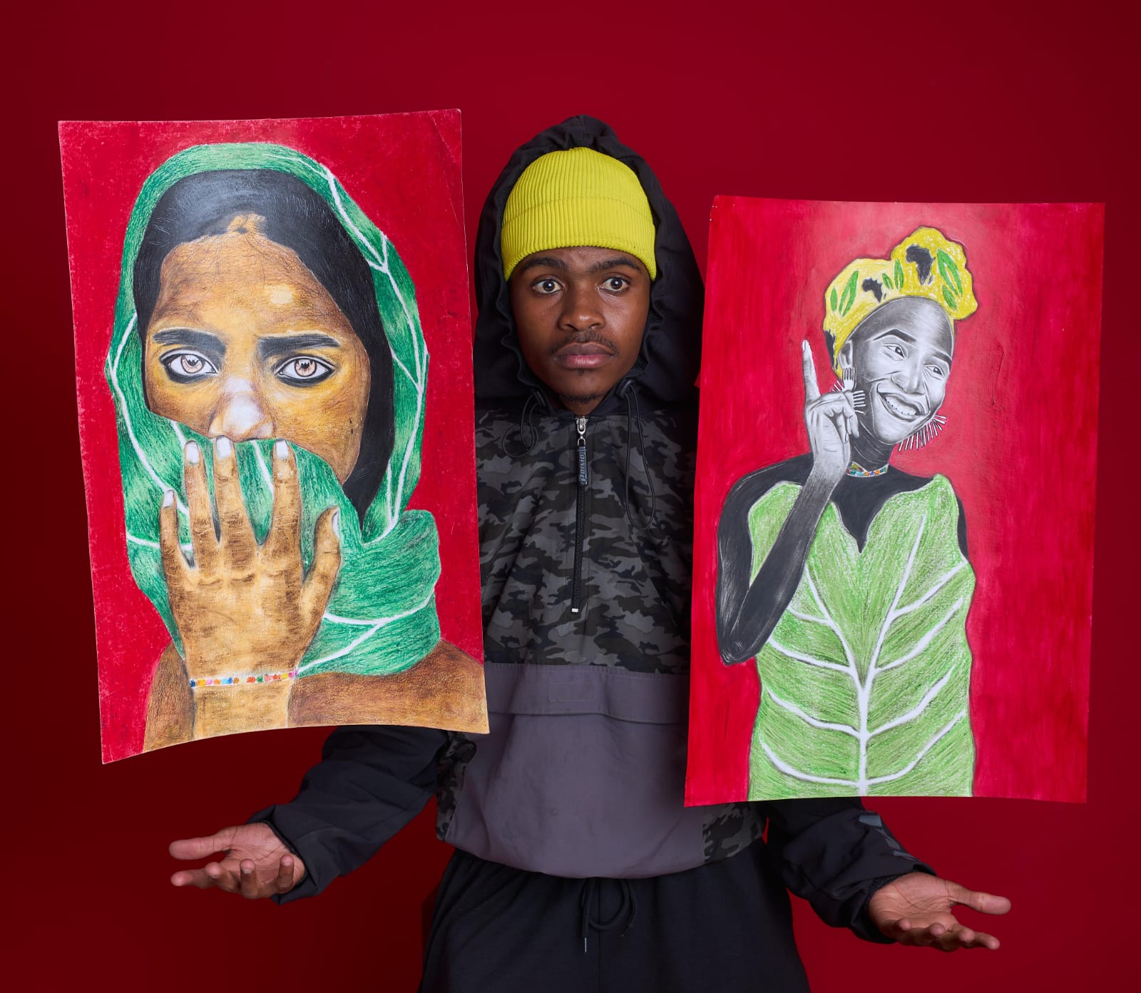 Turning sketches into masterpieces: Thabang Phiri’s rise in the art world