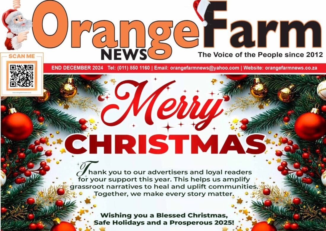 Orange Farm News End December 2024