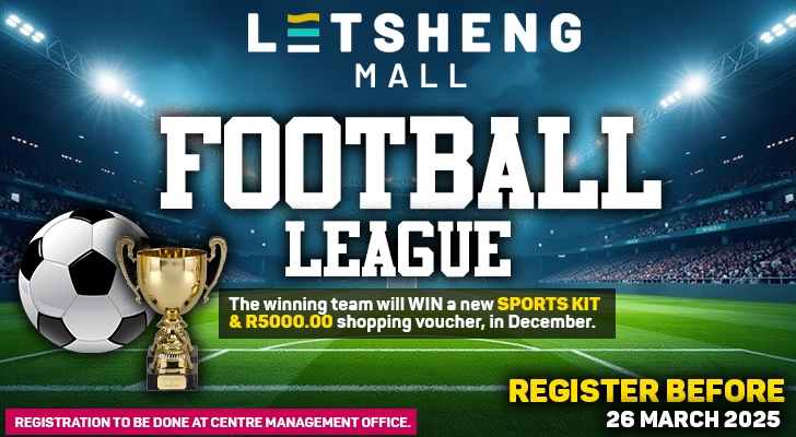 Letsheng Mall kicks off exciting monthly football tournament