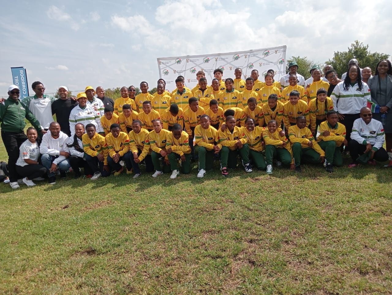 Jabulile Secondary hosts SA U15 send-off to Ghana in style