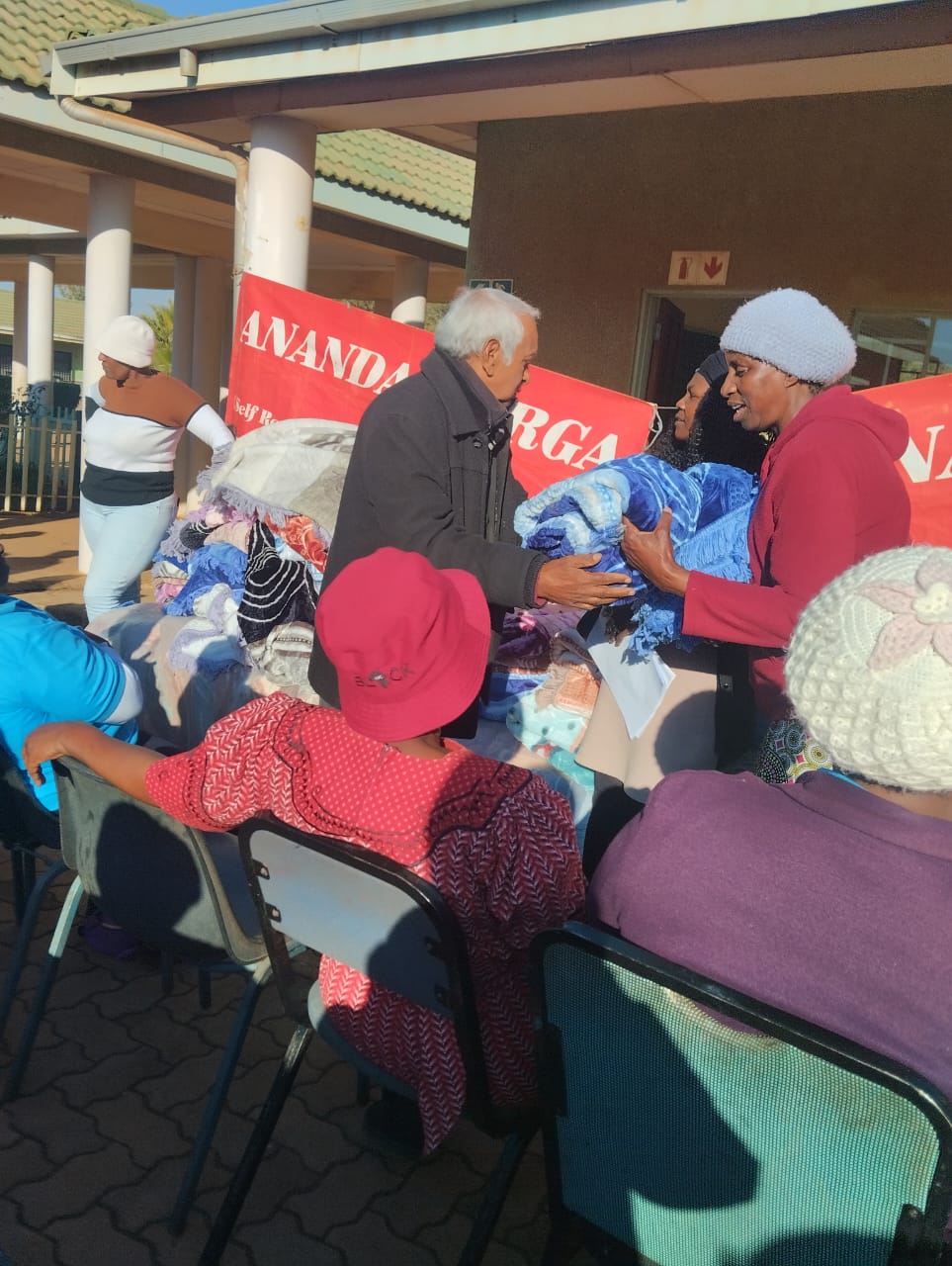 Ananda Marga spreads warmth with 184 blanket donations to elders