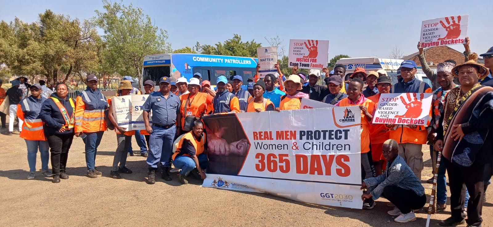 Not on our watch: CPF leads GBV awareness parade