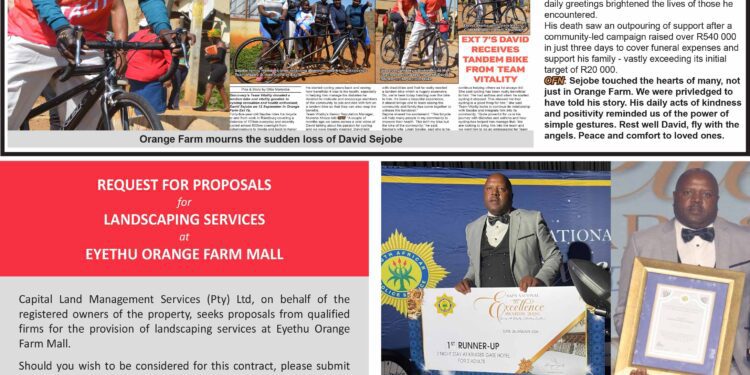 Orange Farm News – Mid- Febraury Issue