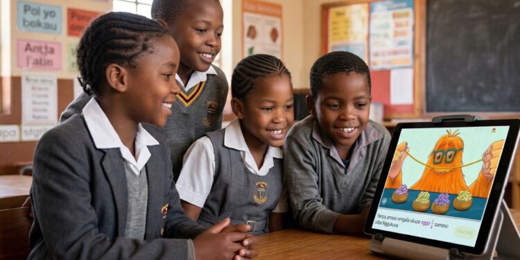 Inkqubo yokufunda imathematika ngolwimi lwenkobe isungulwa ukuxhasa ukufunda okusezantsi  kwizikolo zaseMzantsi Afrika  